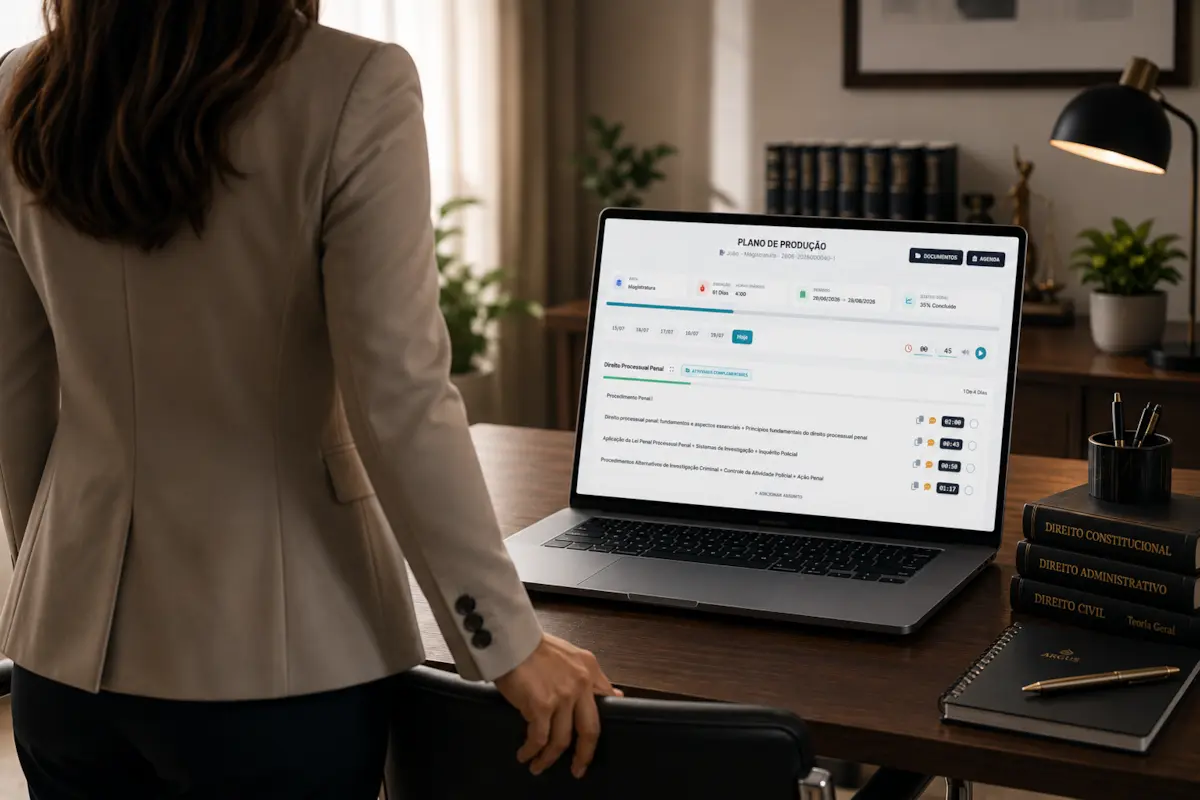 Área de Login Argus Mentoria Estratégica